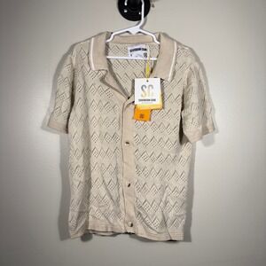 Sovereign Code Boys Knit Polo Shirt -‎ Short Sleeve Button Down Casual Top